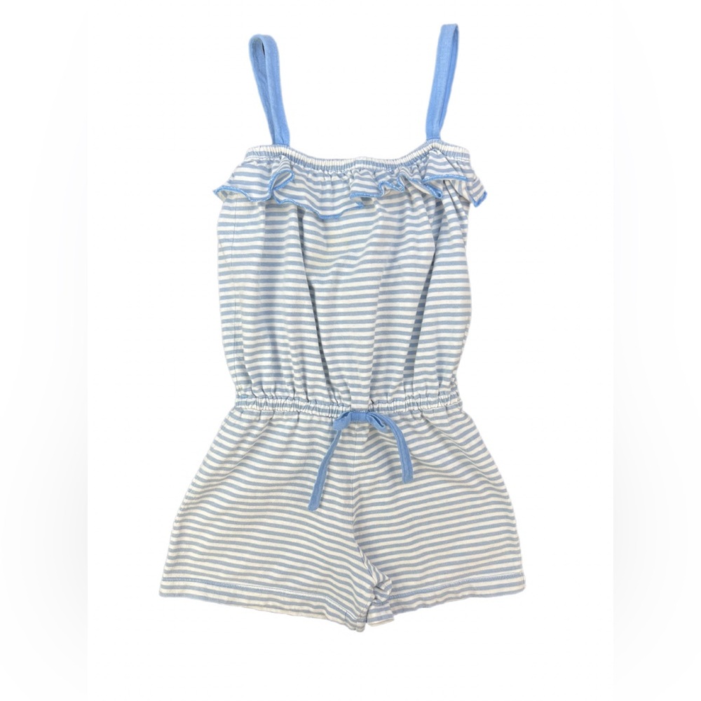 LITTLE ENGLISH Sleeveless Striped Romper - 5Y